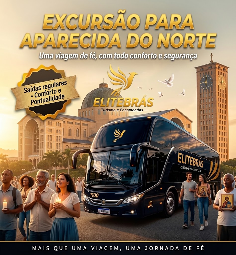 Excursão para Aparecida do Norte - Elite Brás